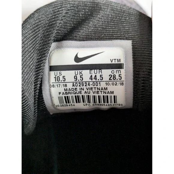 Nike Air Max 720 Northern Lights Men 10.5 Sneaker Purple Airmax Athleisure Metal - Picture 8 of 8